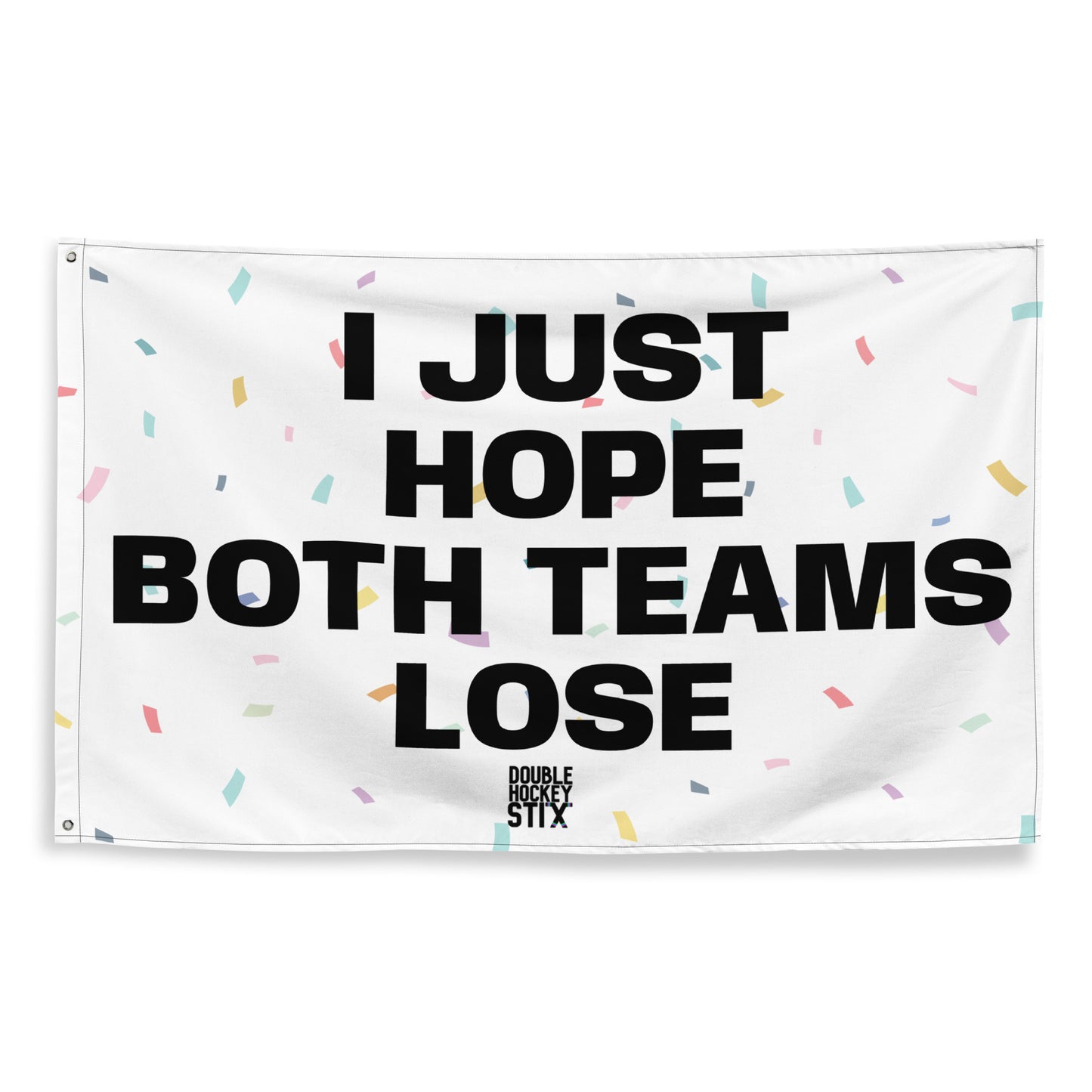 PLAYOFFS FLAG (confetti)