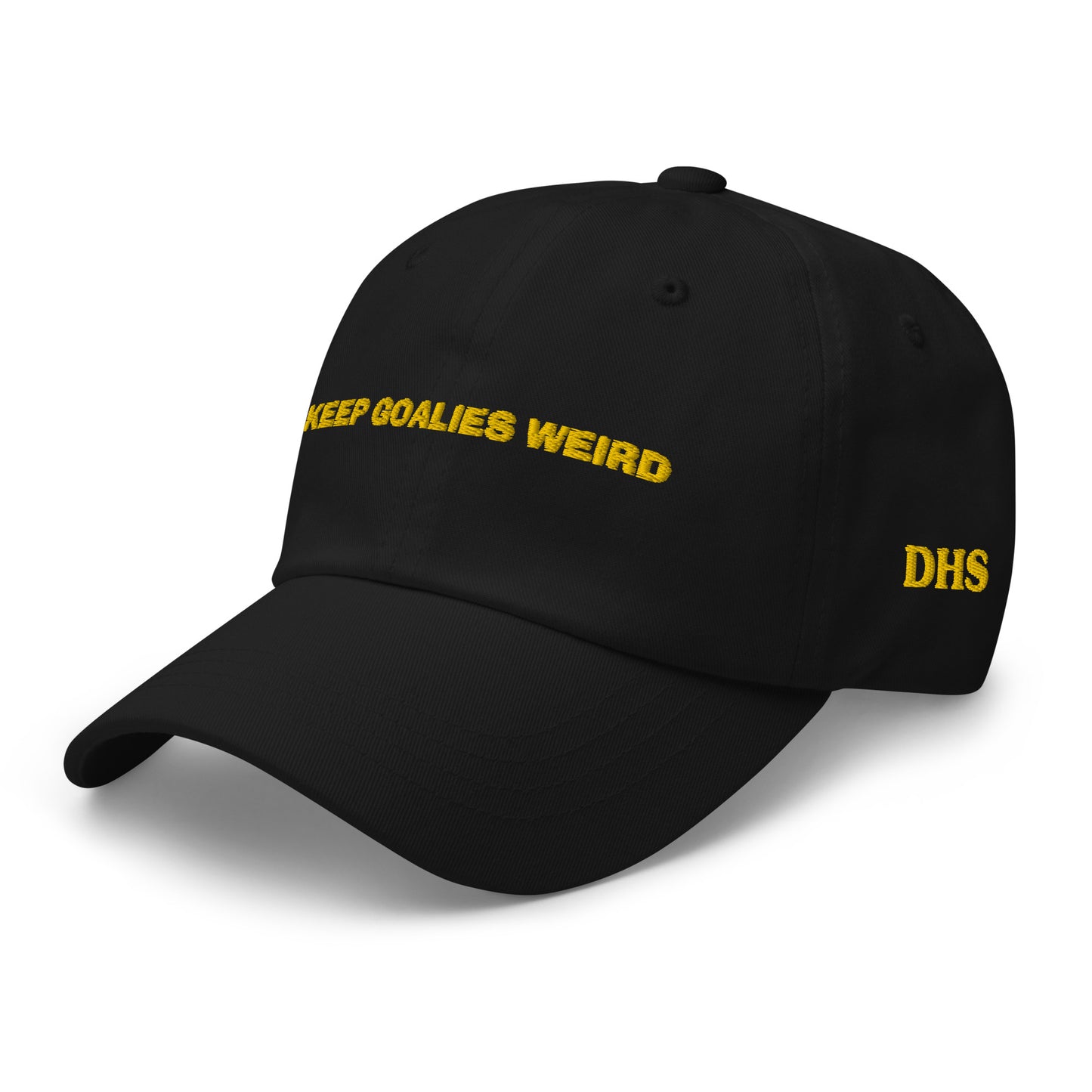 KEEP GOALIES WEIRD DAD HAT