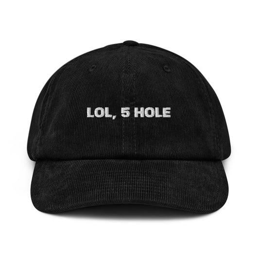 5 HOLE CORD HAT