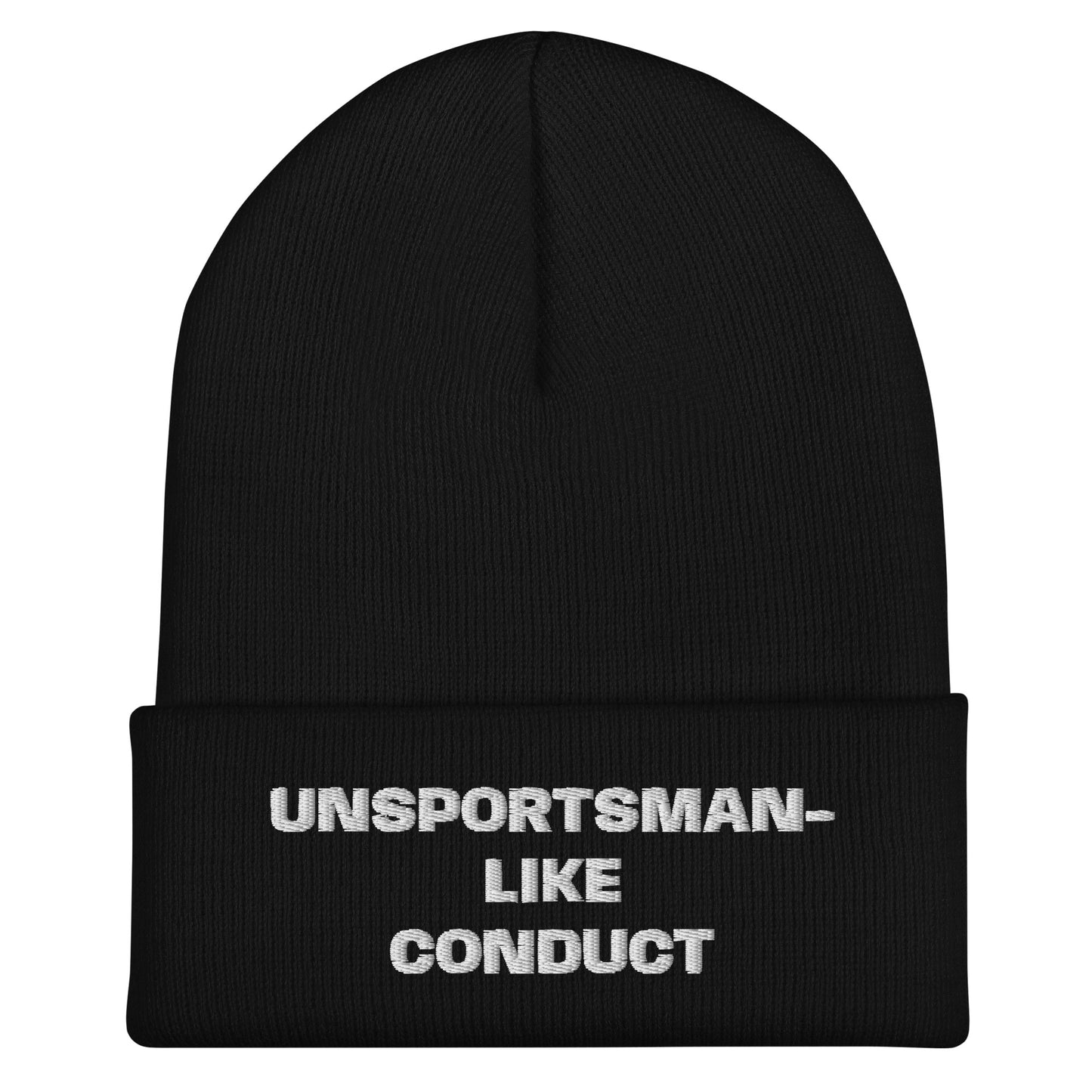 UNSPORTSMAN-LIKE CONDUCT