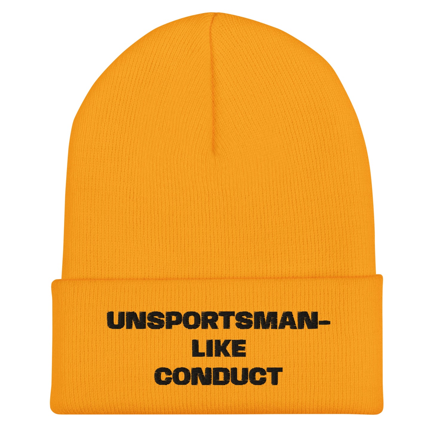 UNSPORTSMAN-LIKE CONDUCT