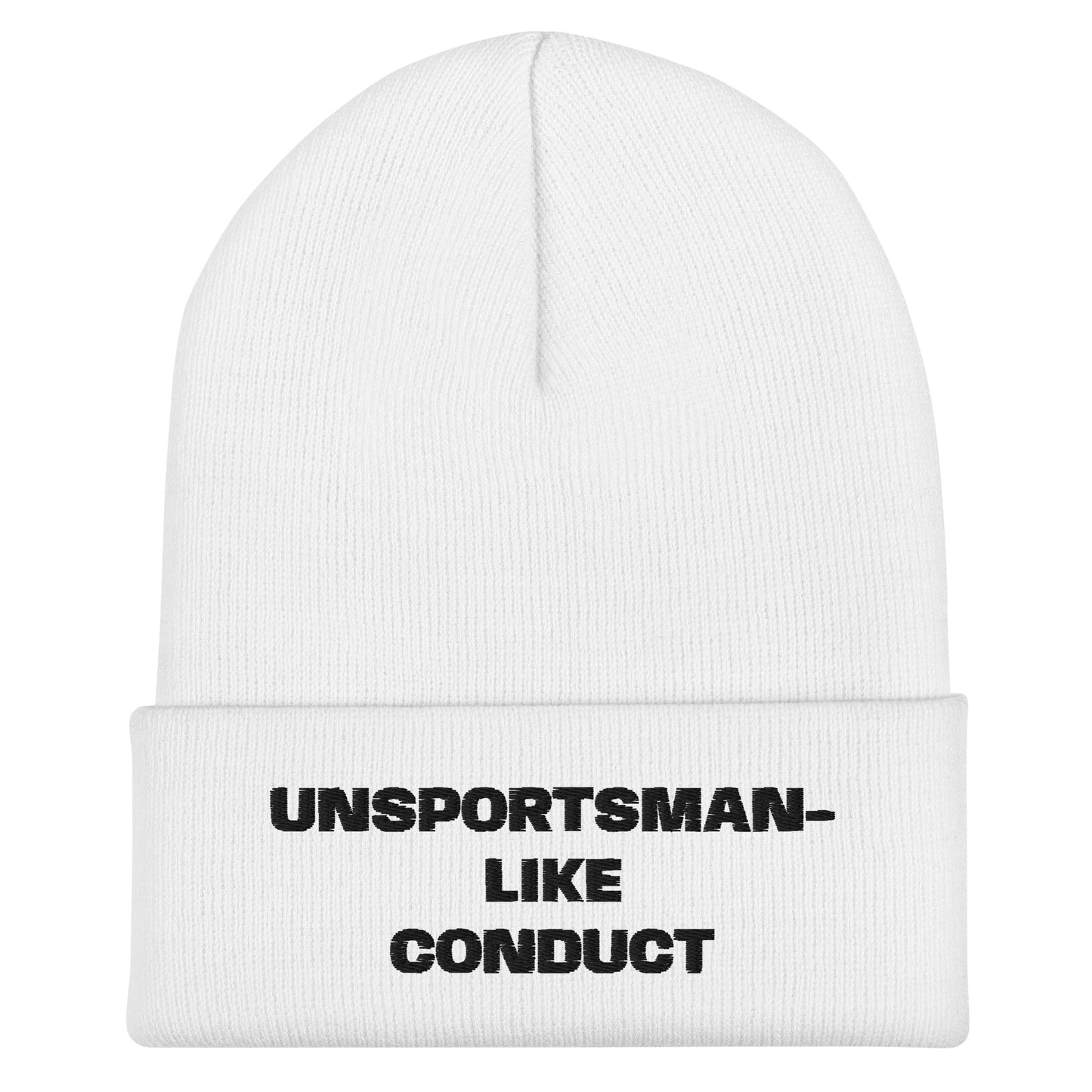 UNSPORTSMAN-LIKE CONDUCT