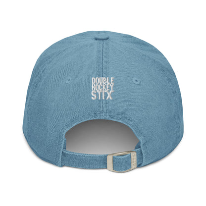 SURVIVED MANSPLAINING DENIM DAD HAT