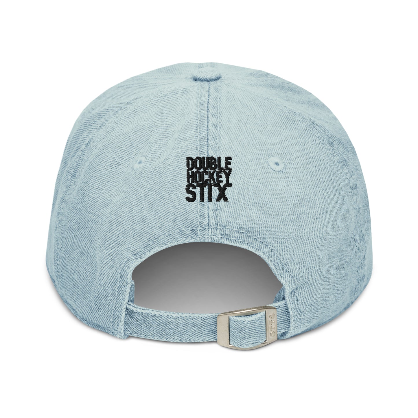 MOMS MAKE HOCKEY HAPPEN DENIM DAD HAT