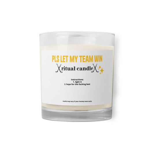 PLS WIN RITUAL CANDLE (YELLOW)