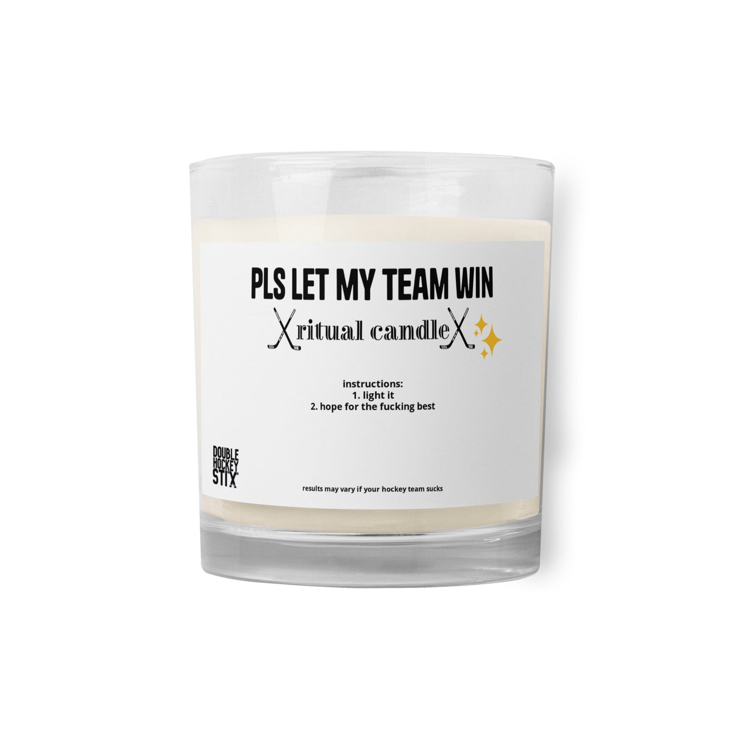 PLS WIN RITUAL CANDLE (BLACK)