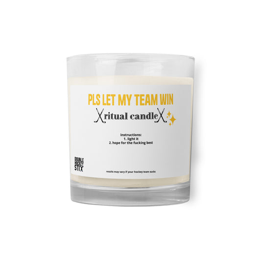 PLS WIN RITUAL CANDLE (YELLOW)