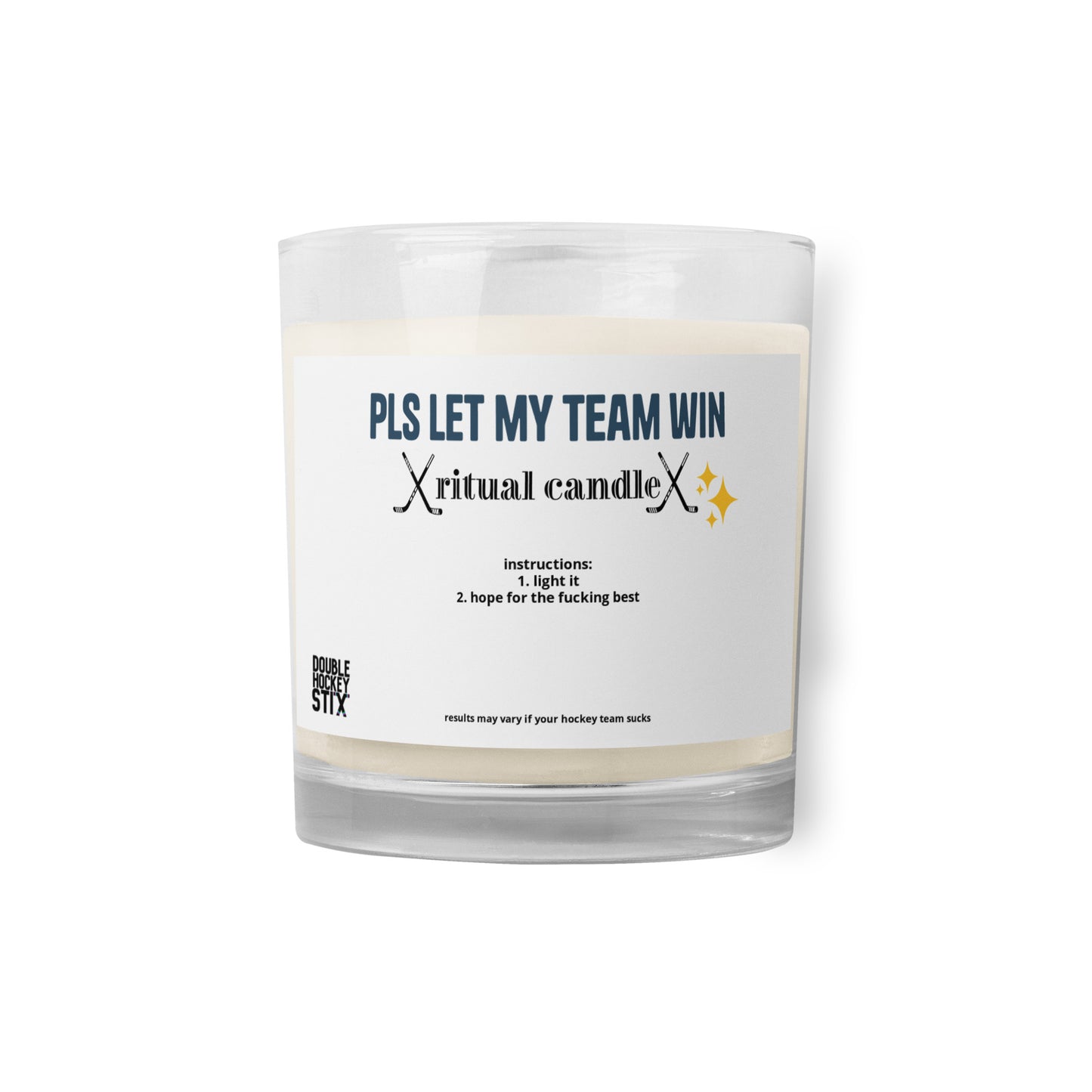 PLS WIN RITUAL CANDLE (NAVY)