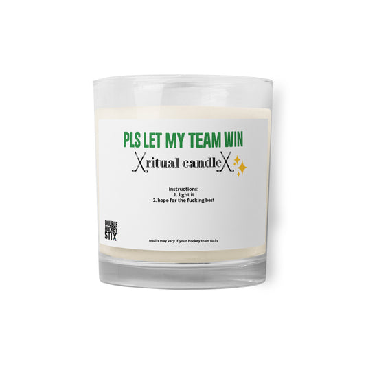 PLS WIN RITUAL CANDLE (GREEN)