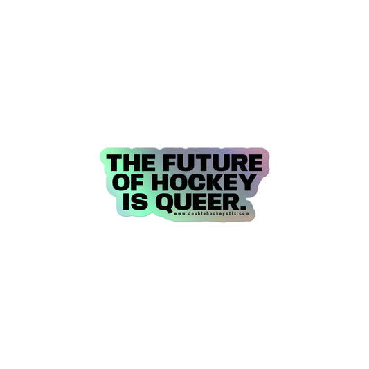 FUTURE HOCKEY HOLOGRAPHIC STICKER