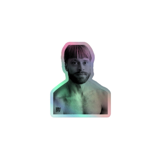 BOWL CUT LARS HOLOGRAPHIC STICKER