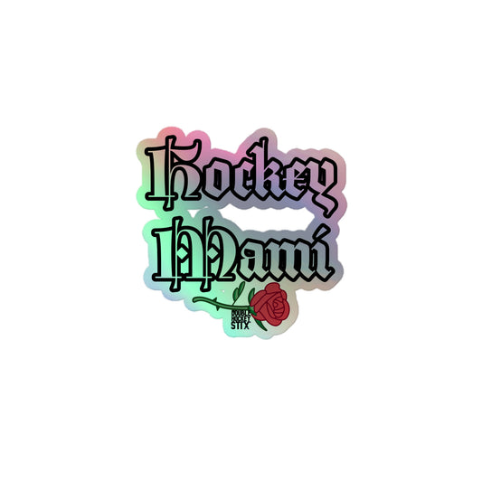 HOCKEY MAMI HOLOGRAPHIC STICKER