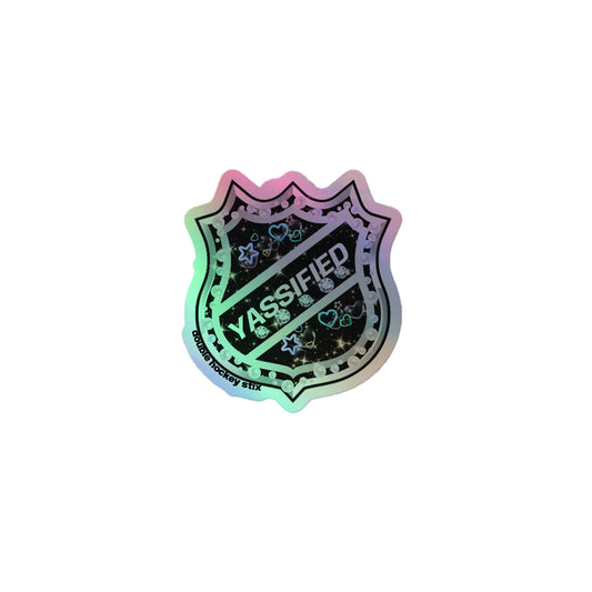 YASSIFIED HOLOGRAPHIC STICKER