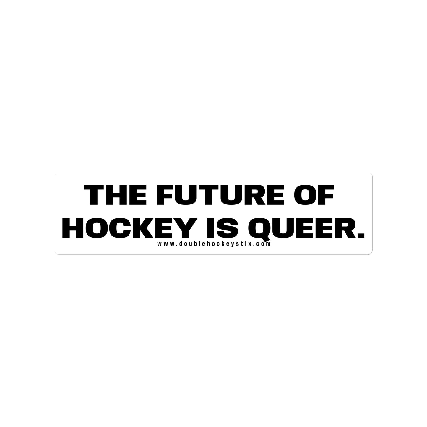 FUTURE HOCKEY BUMPER STICKER