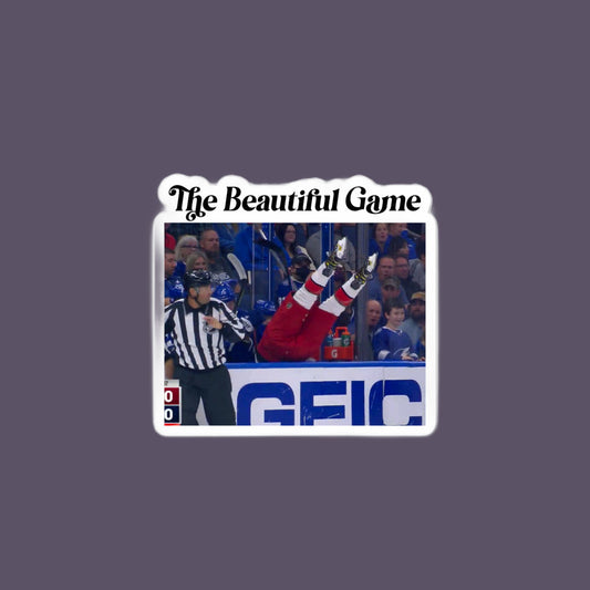 BEAUTIFUL GAME FLIP STICKER