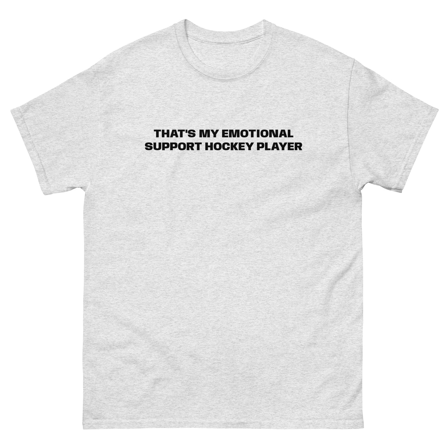 EMOTIONAL SUPPORT HOCKEY TEE