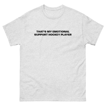 EMOTIONAL SUPPORT HOCKEY TEE