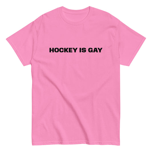 LE HOCKEY EST GAY T-SHIRT