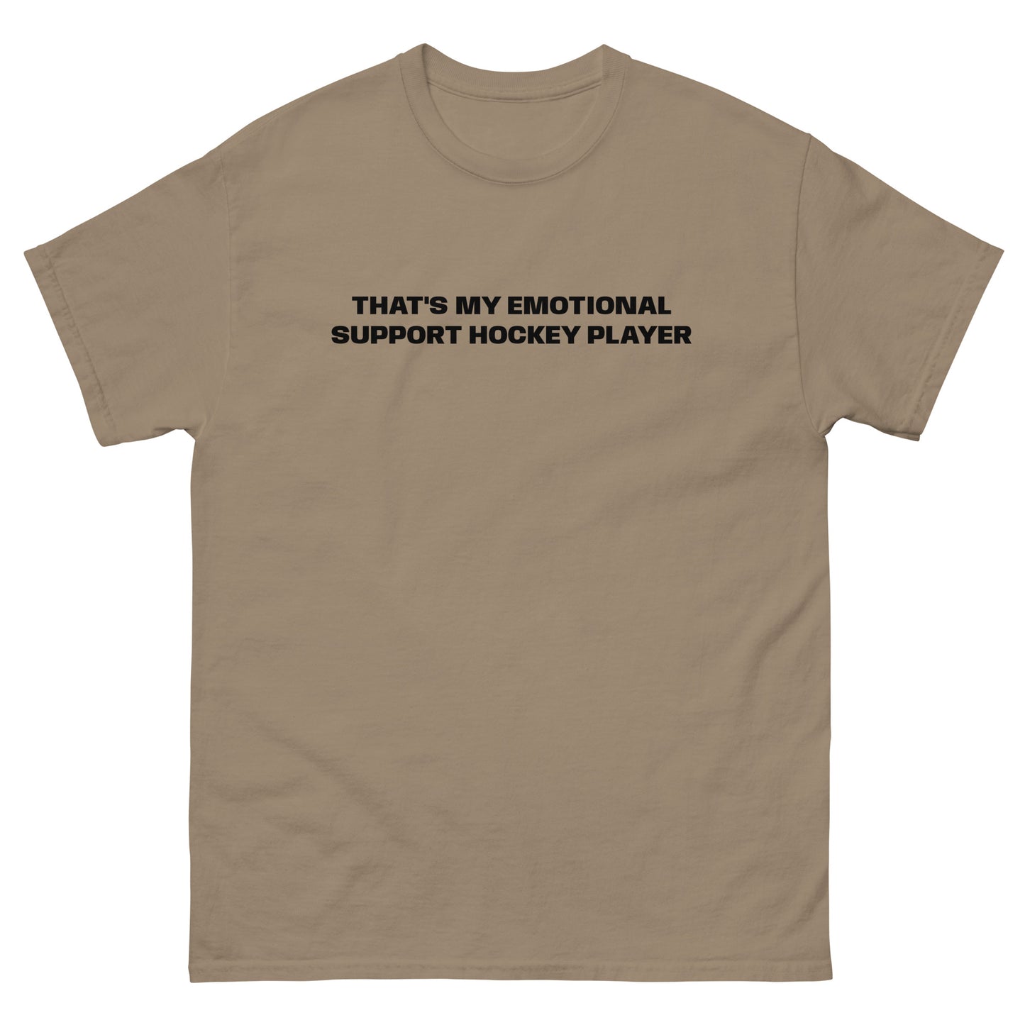 EMOTIONAL SUPPORT HOCKEY TEE