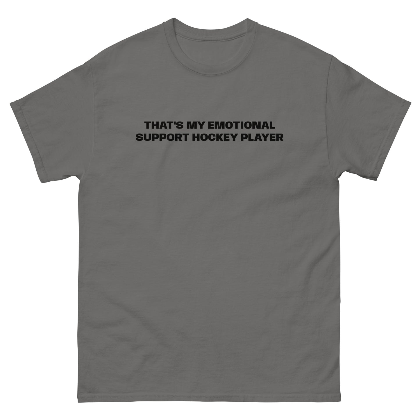 EMOTIONAL SUPPORT HOCKEY TEE