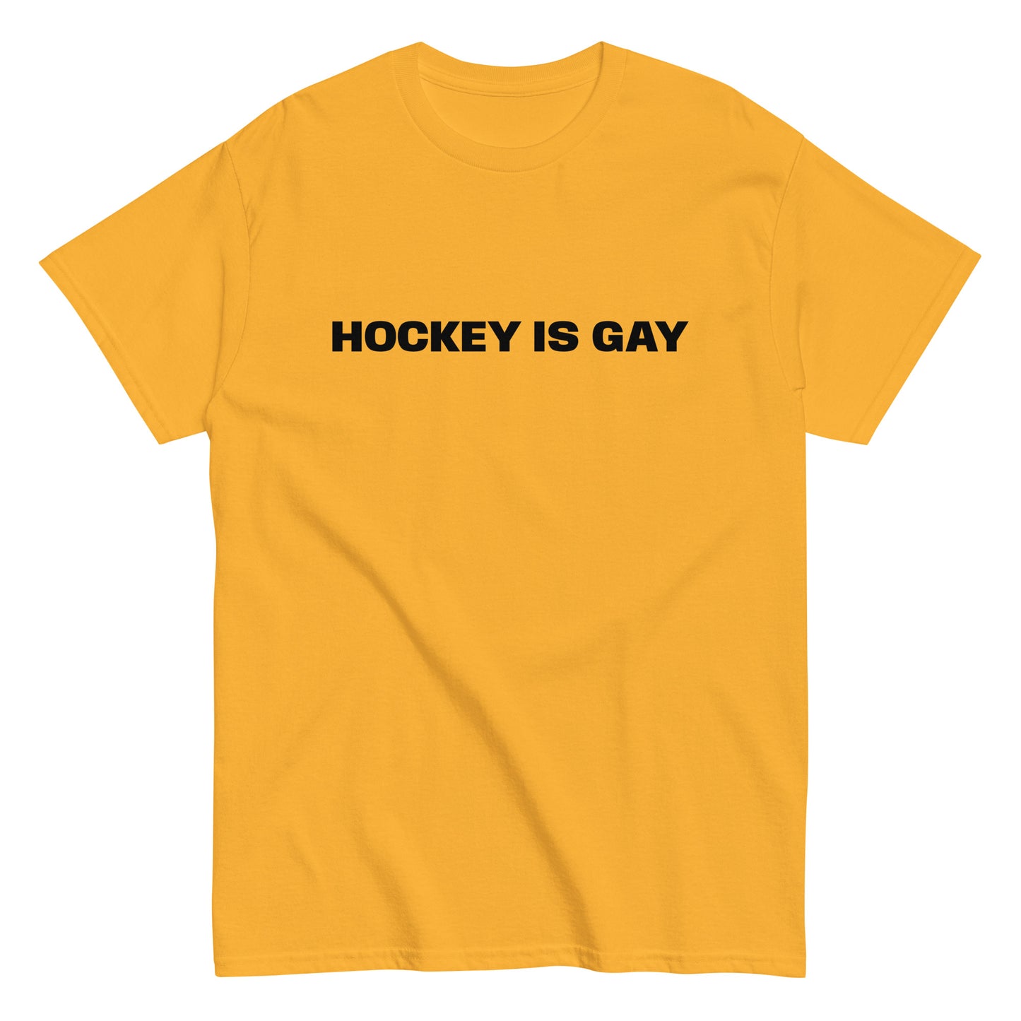 HOCKEY IS GAY TEE