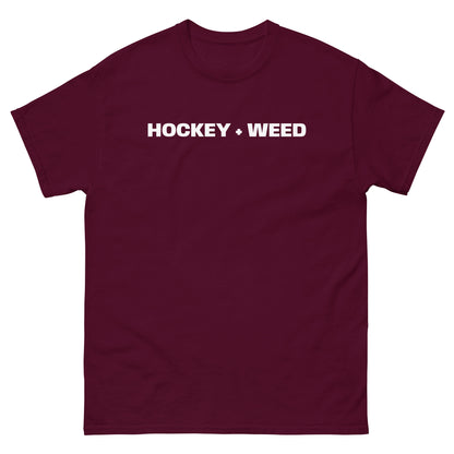 HOCKEY + WEED TEE