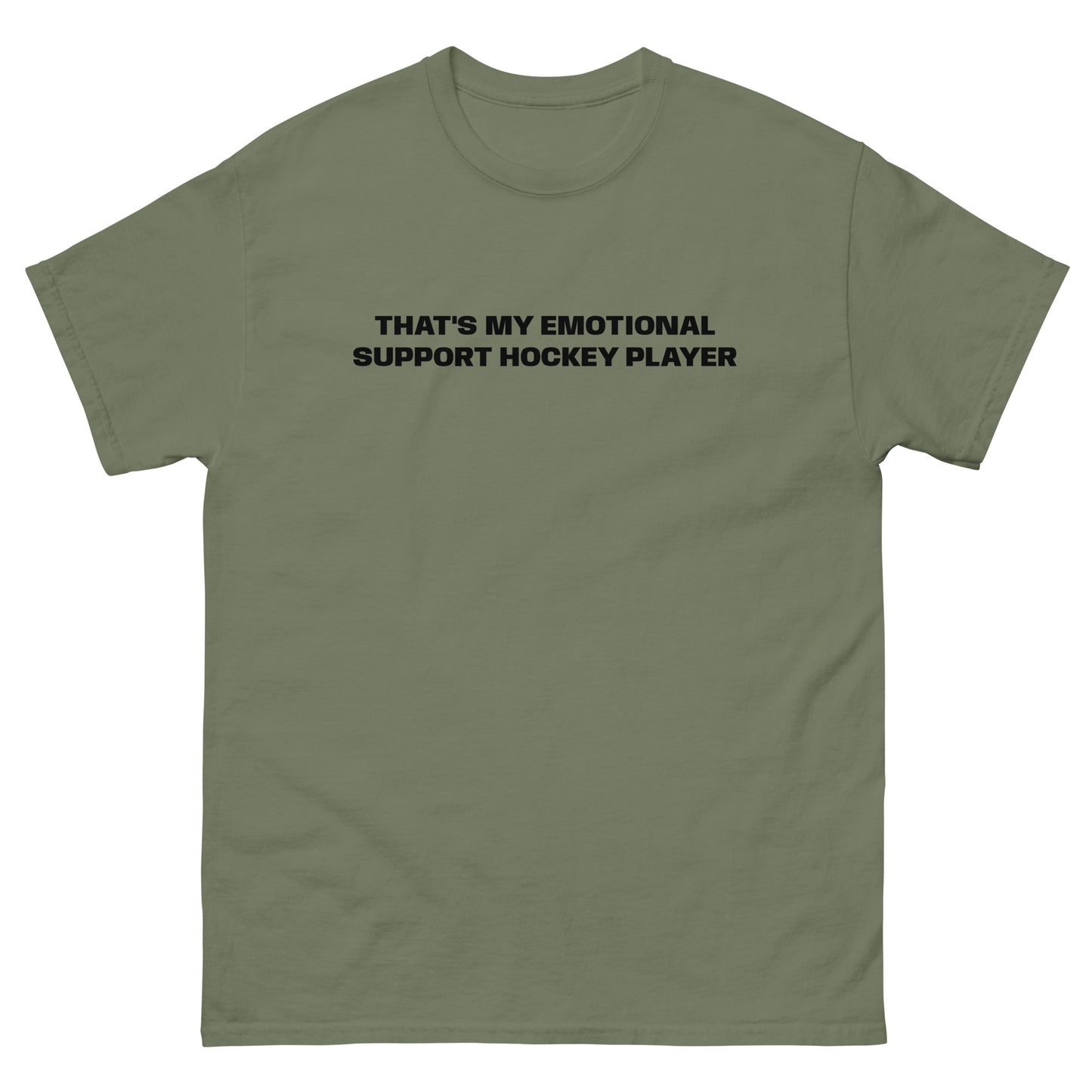 EMOTIONAL SUPPORT HOCKEY TEE