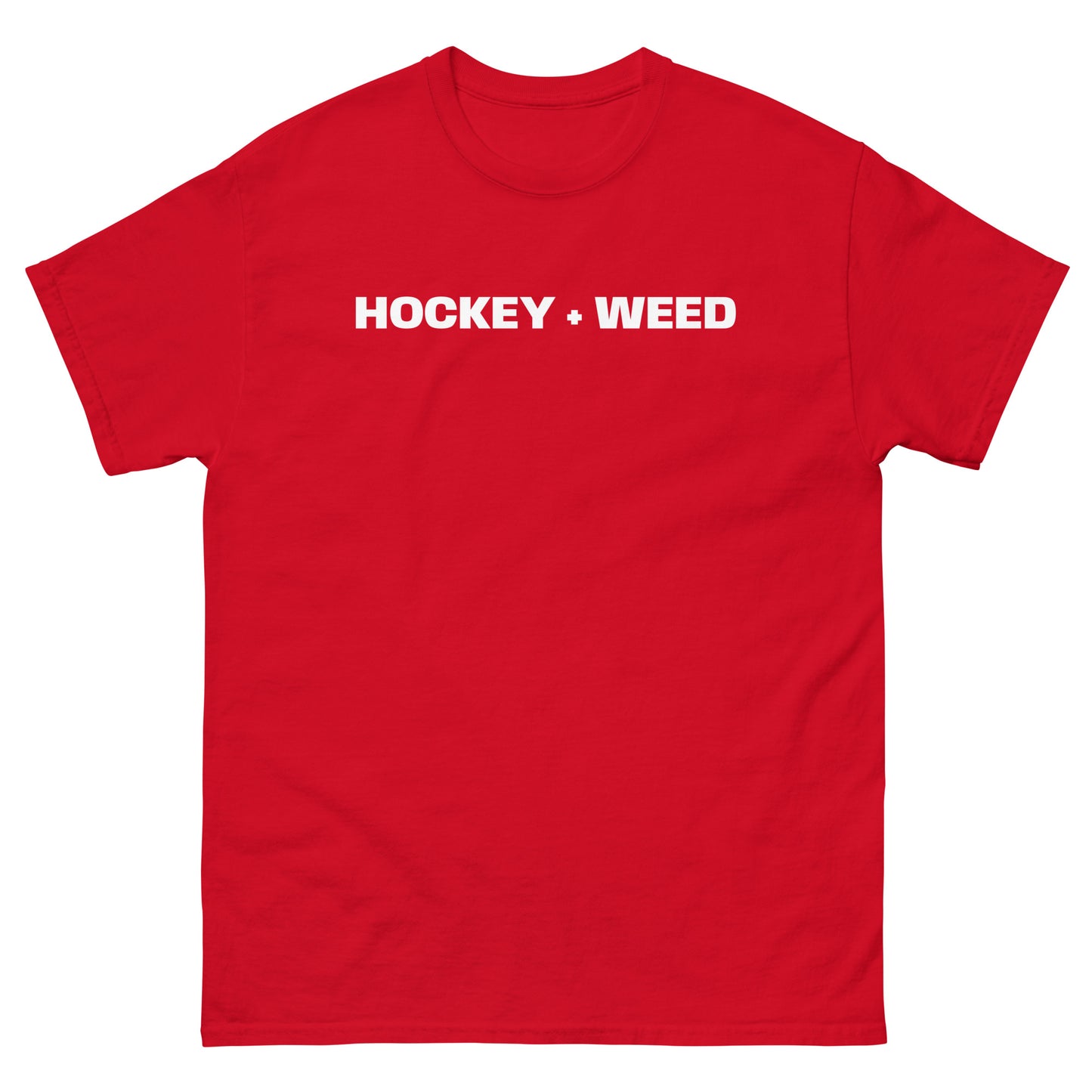 HOCKEY + WEED TEE