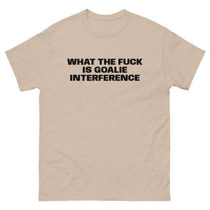 GOALIE INTERFERENCE TEE