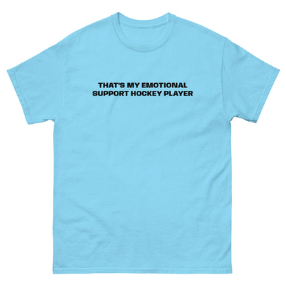 EMOTIONAL SUPPORT HOCKEY TEE