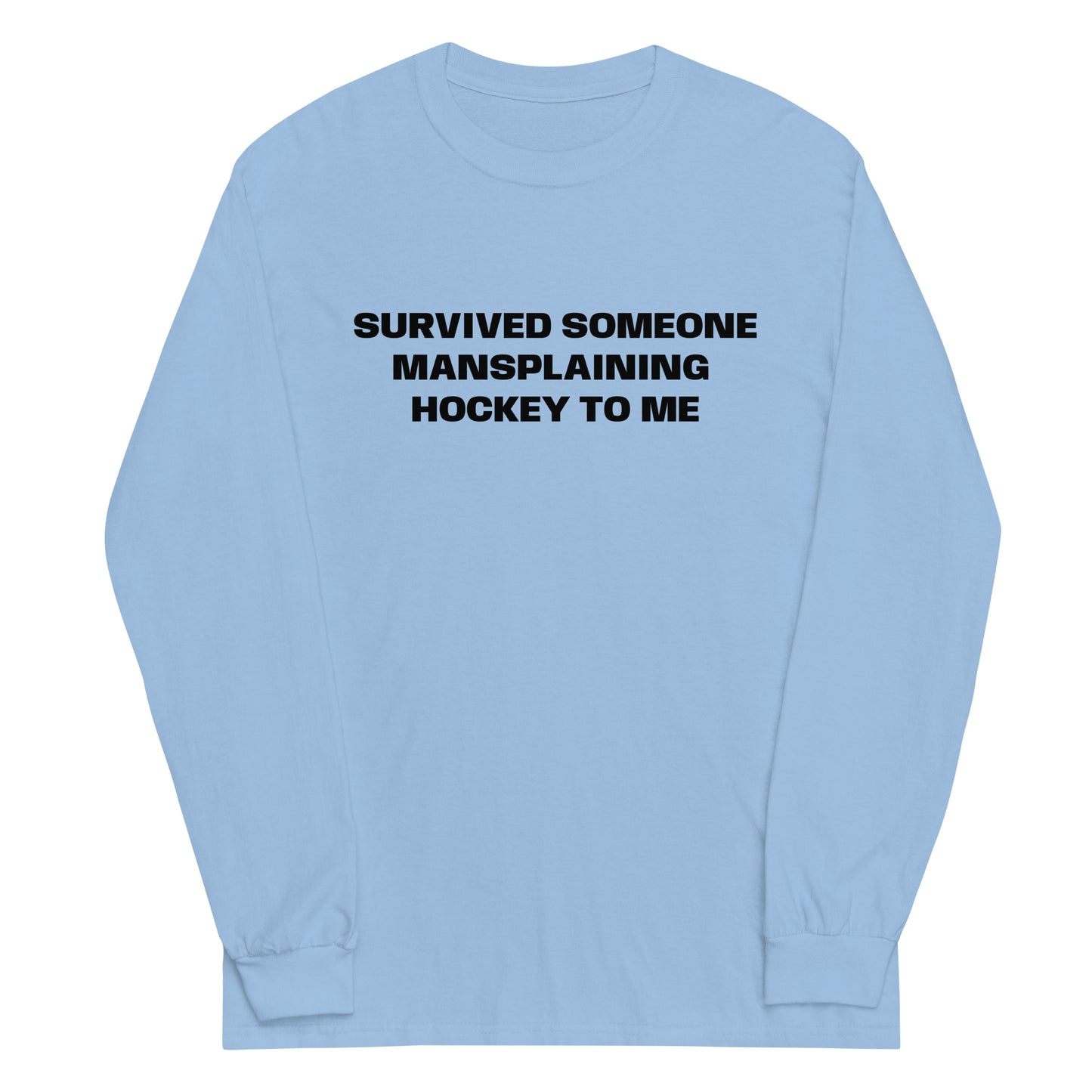 SURVIVED MANSPLAINING LONGSLEEVE