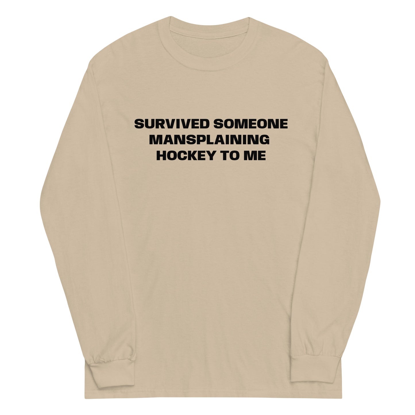 SURVIVED MANSPLAINING LONGSLEEVE