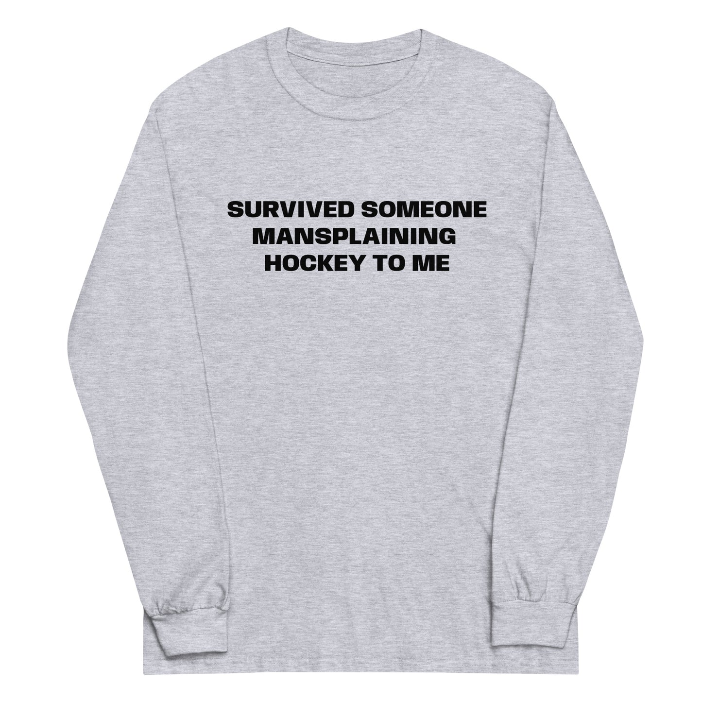 SURVIVED MANSPLAINING LONGSLEEVE