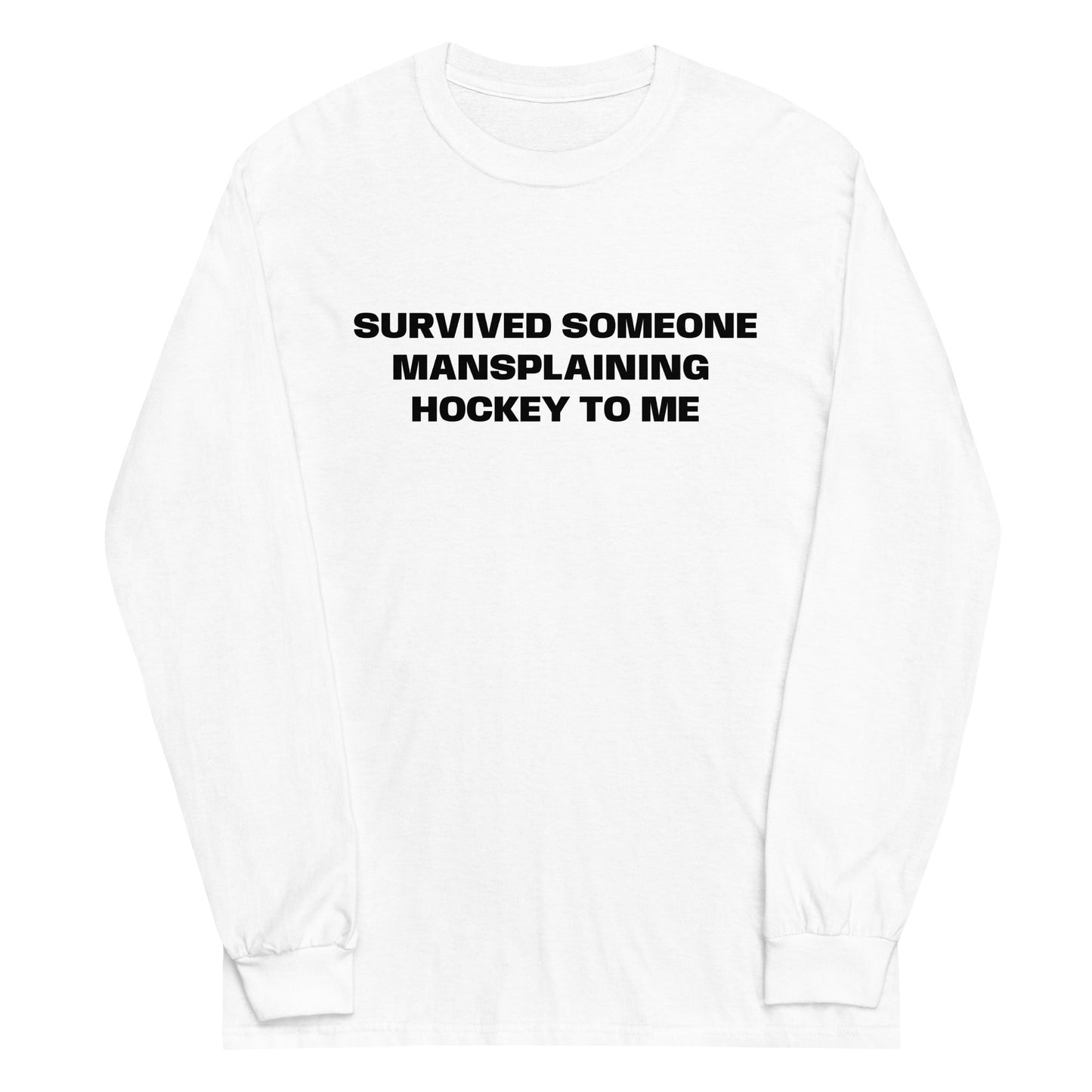 SURVIVED MANSPLAINING LONGSLEEVE