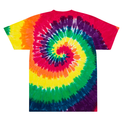 HOCKEY IS GAY EMBROIDERED TIE DYE