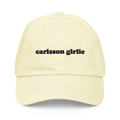 CARLSSON GIRLIE PASTEL DAD HAT