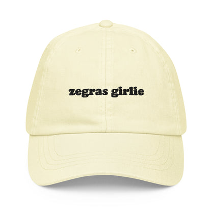 ZEGRAS GIRLIE PASTEL DAD HAT