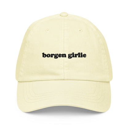 BORGEN GIRLIE PASTEL DAD HAT