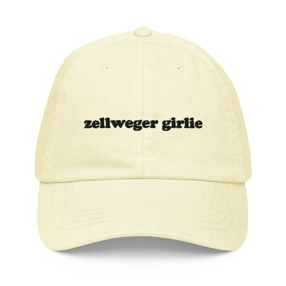 ZELLWEGER GIRLIE PASTEL DAD HAT