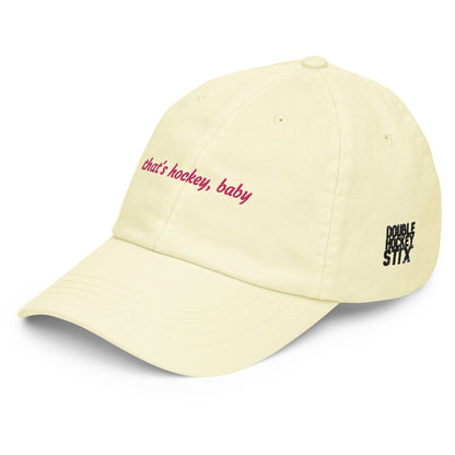 HOCKEY BABY PASTEL DAD HAT