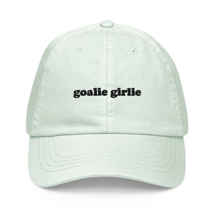 GOALIE GIRLIE PASTEL DAD HAT