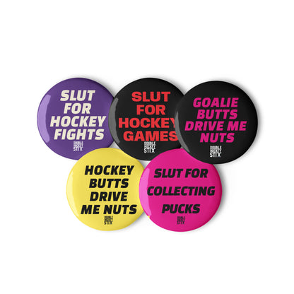 SLUTS N BUTTS BUTTON SET