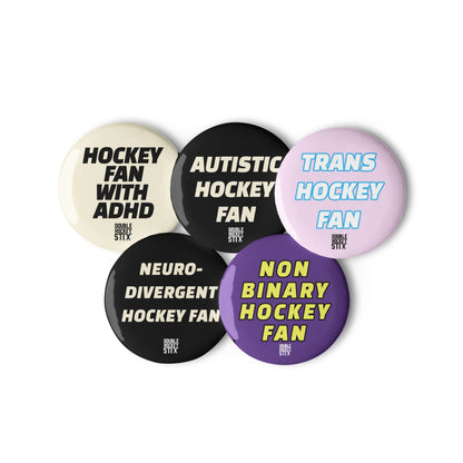 OUT N PROUD FAN BUTTON SET