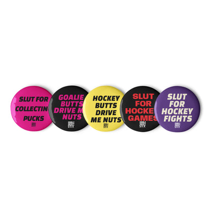 SLUTS N BUTTS BUTTON SET