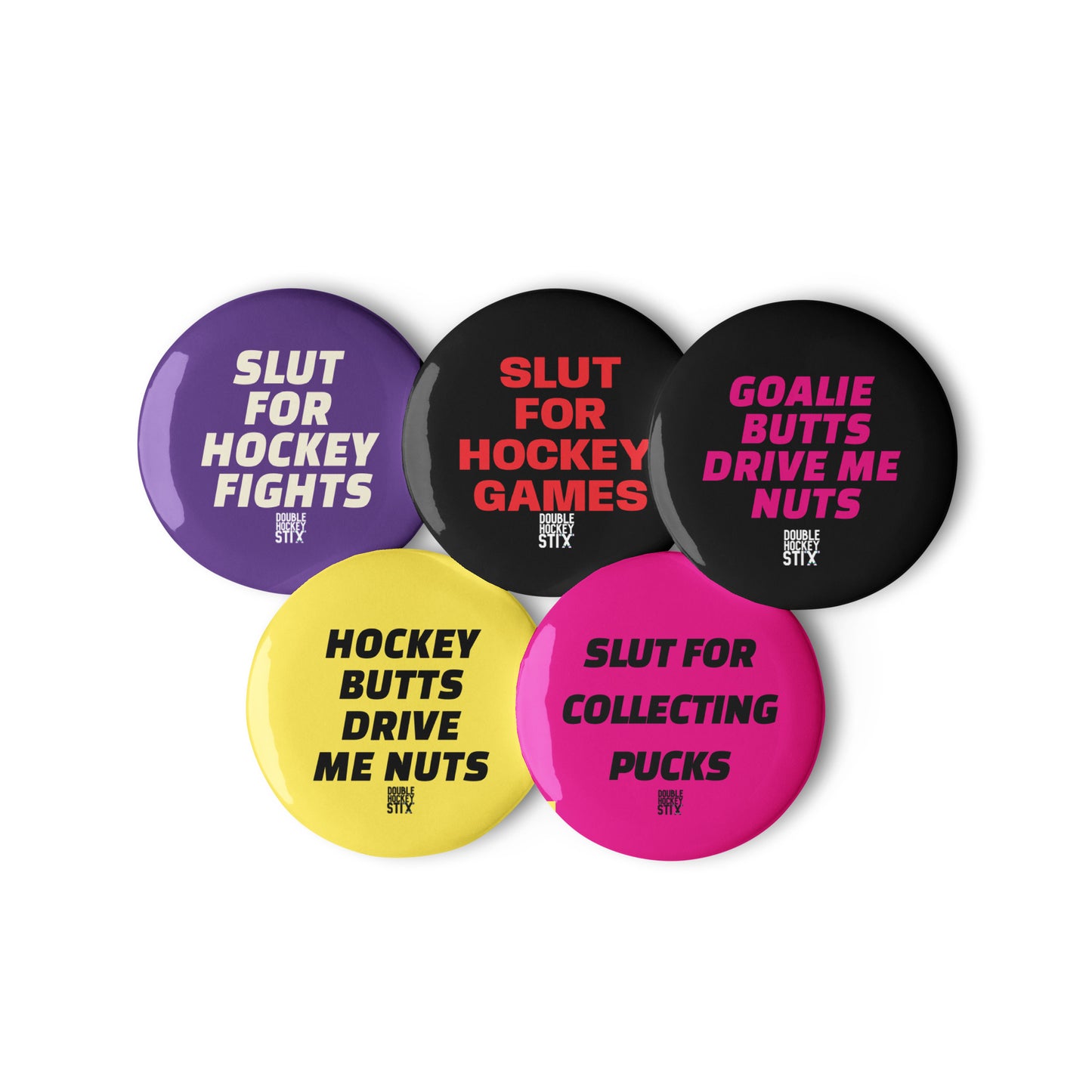 SLUTS N BUTTS BUTTON SET