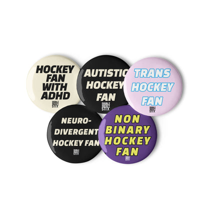 OUT N PROUD FAN BUTTON SET