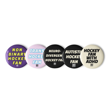 OUT N PROUD FAN BUTTON SET