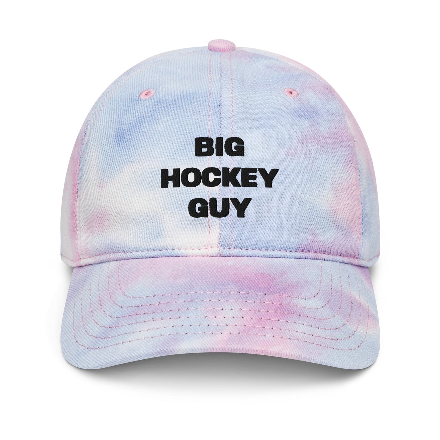 BIG HOCKEY GUY TIE DYE DAD HAT