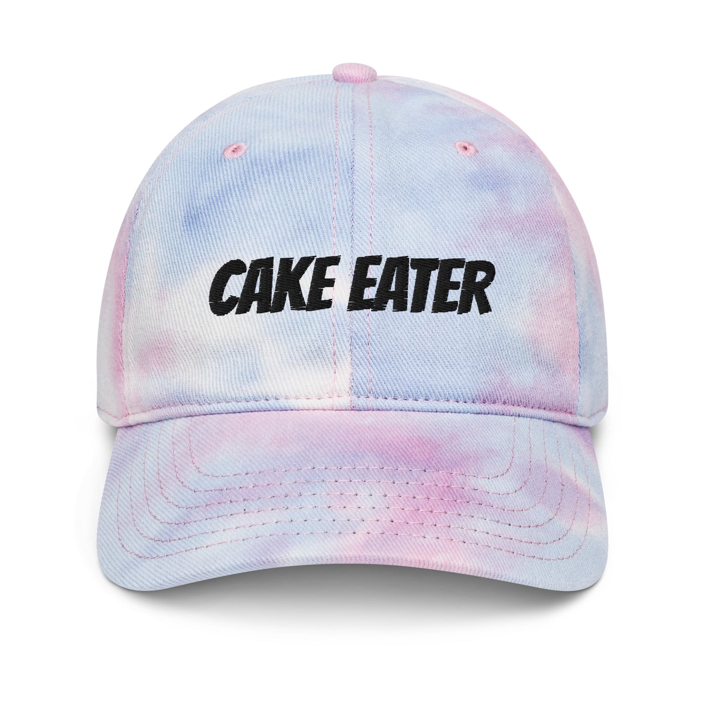 MIGHTY CAKE EATER TIE DYE DAD HAT