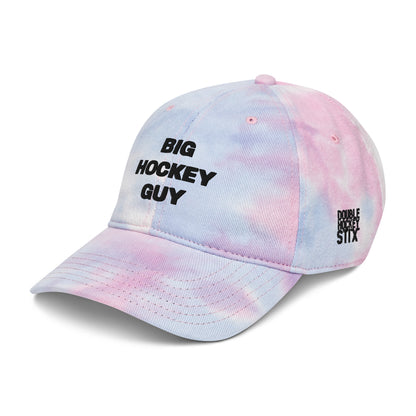 BIG HOCKEY GUY TIE DYE DAD HAT